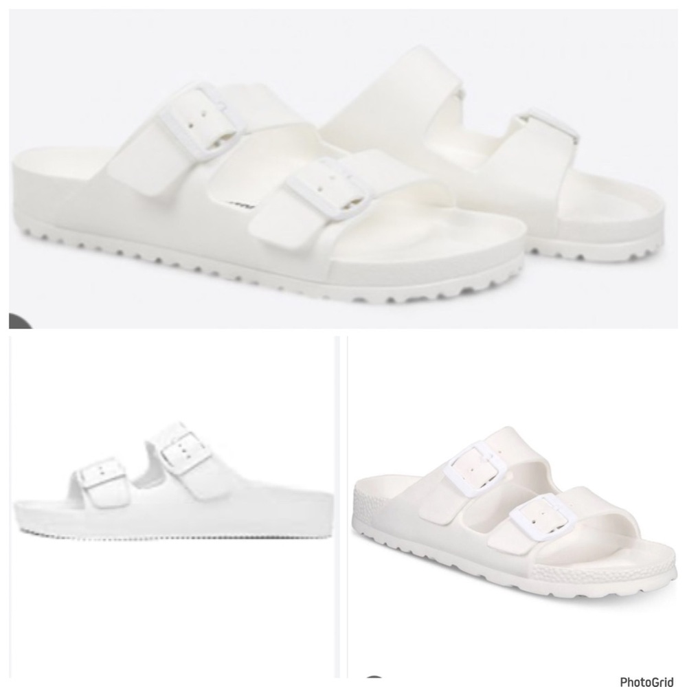 Seven Dials size 10 white sandals NEW